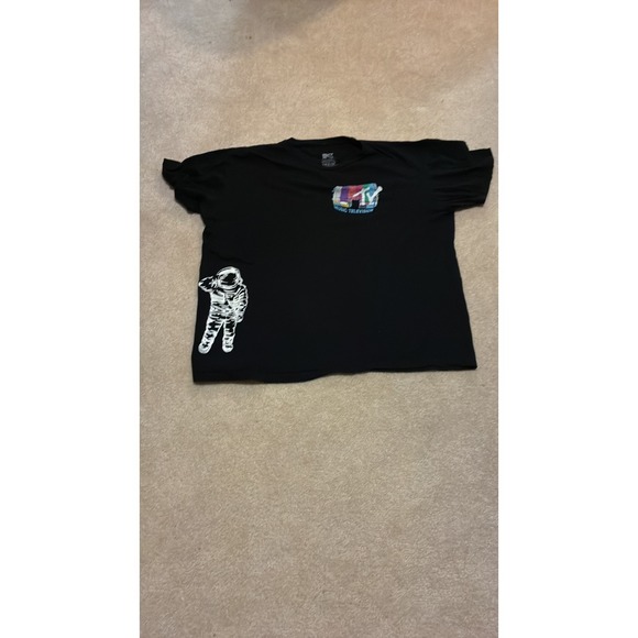 MTV Other - MTV Astronaut Graphic Tee Black 2XL Vintage Style